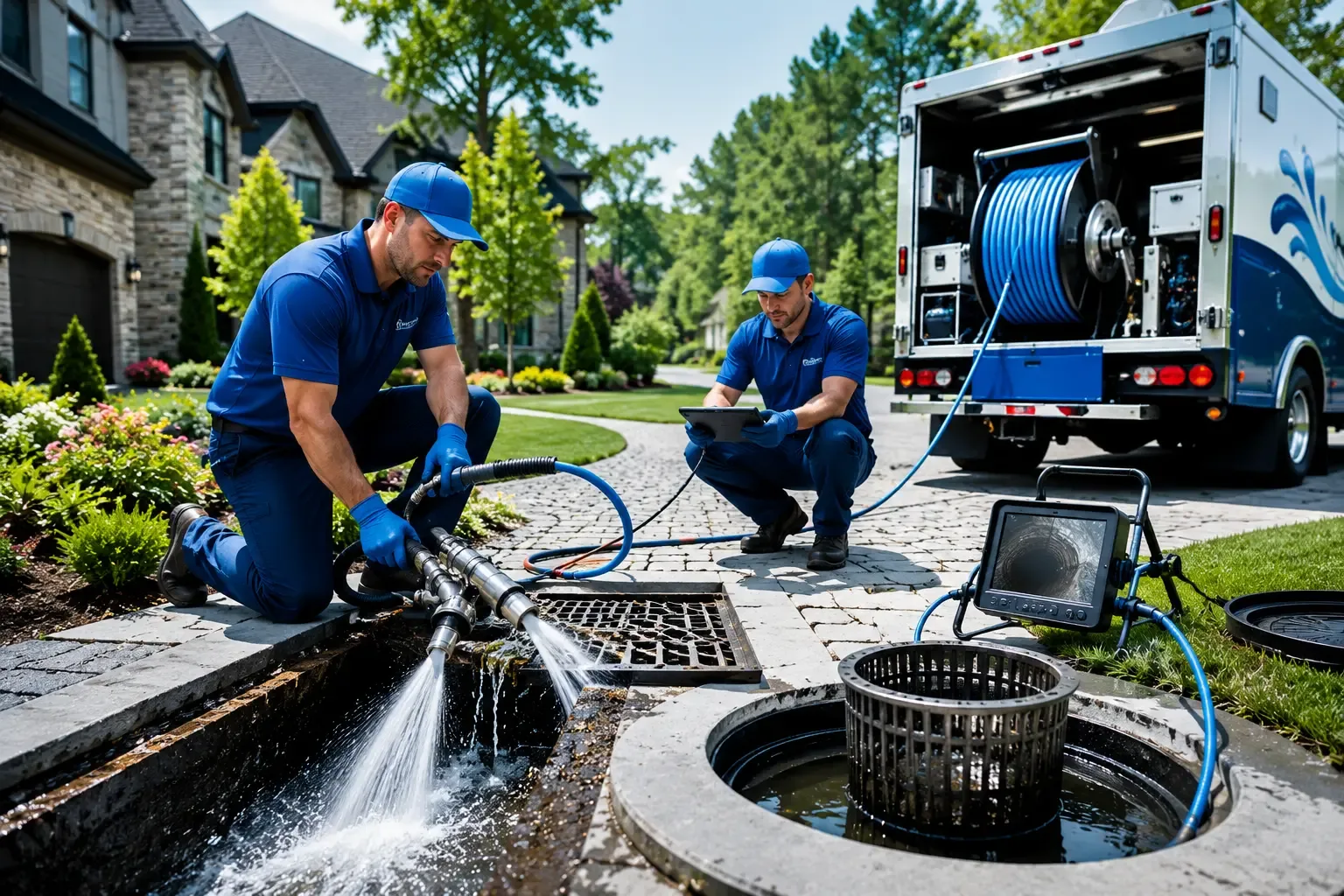 Local outdoor drain cleaning professionals in Belleville, WI